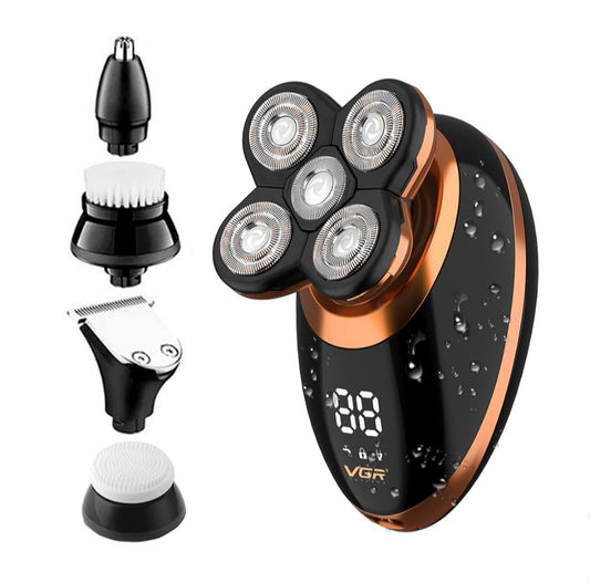 Men 5 in 1 body & bald shaver